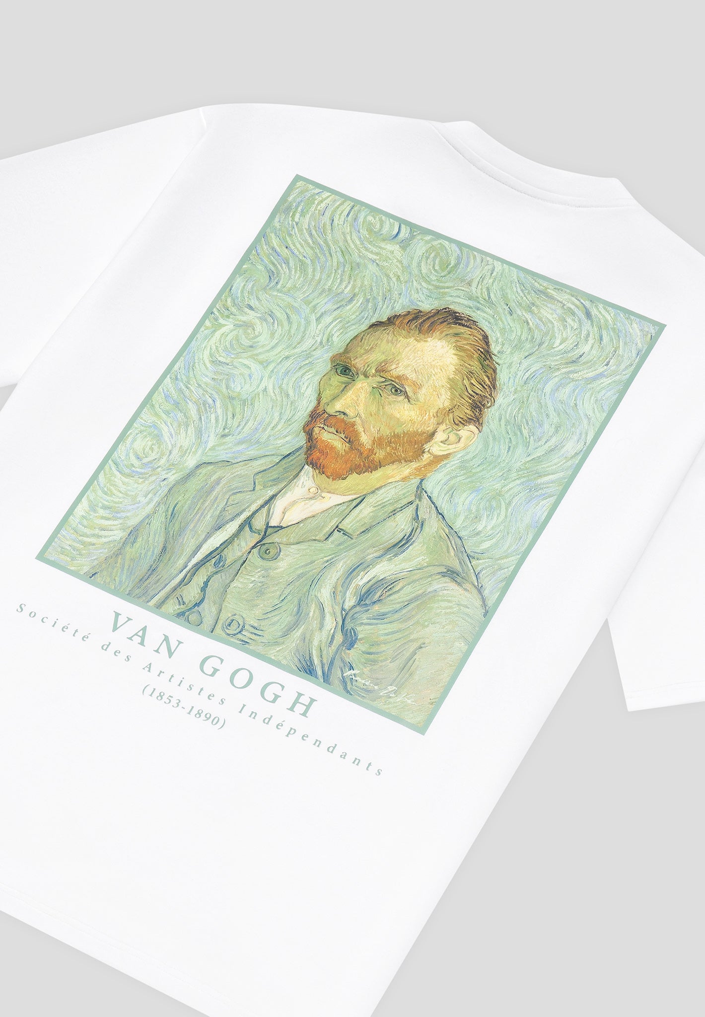 Van Gogh Self Portrait T-Shirt - White