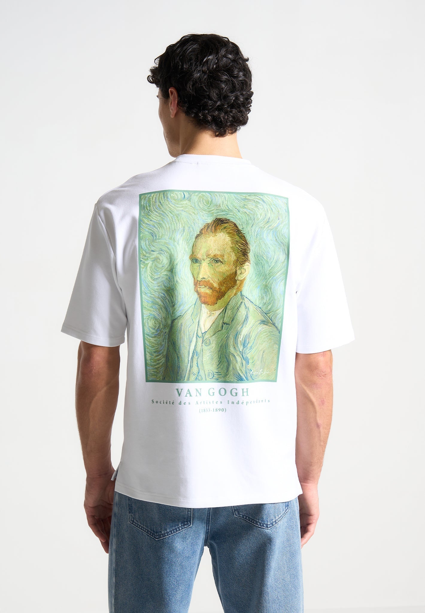 Van Gogh Self Portrait T-Shirt - White